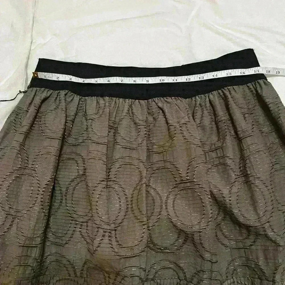 NWT Simply Vera Vera Wang Elastic Waist Lined Bubble Skirt Sz L - Picture 8 of 9